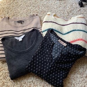 4 maternity tops all in good condition and only worn a handful of times.